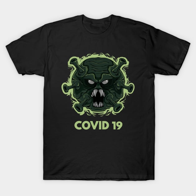 Covid 19 T-Shirt by sufian